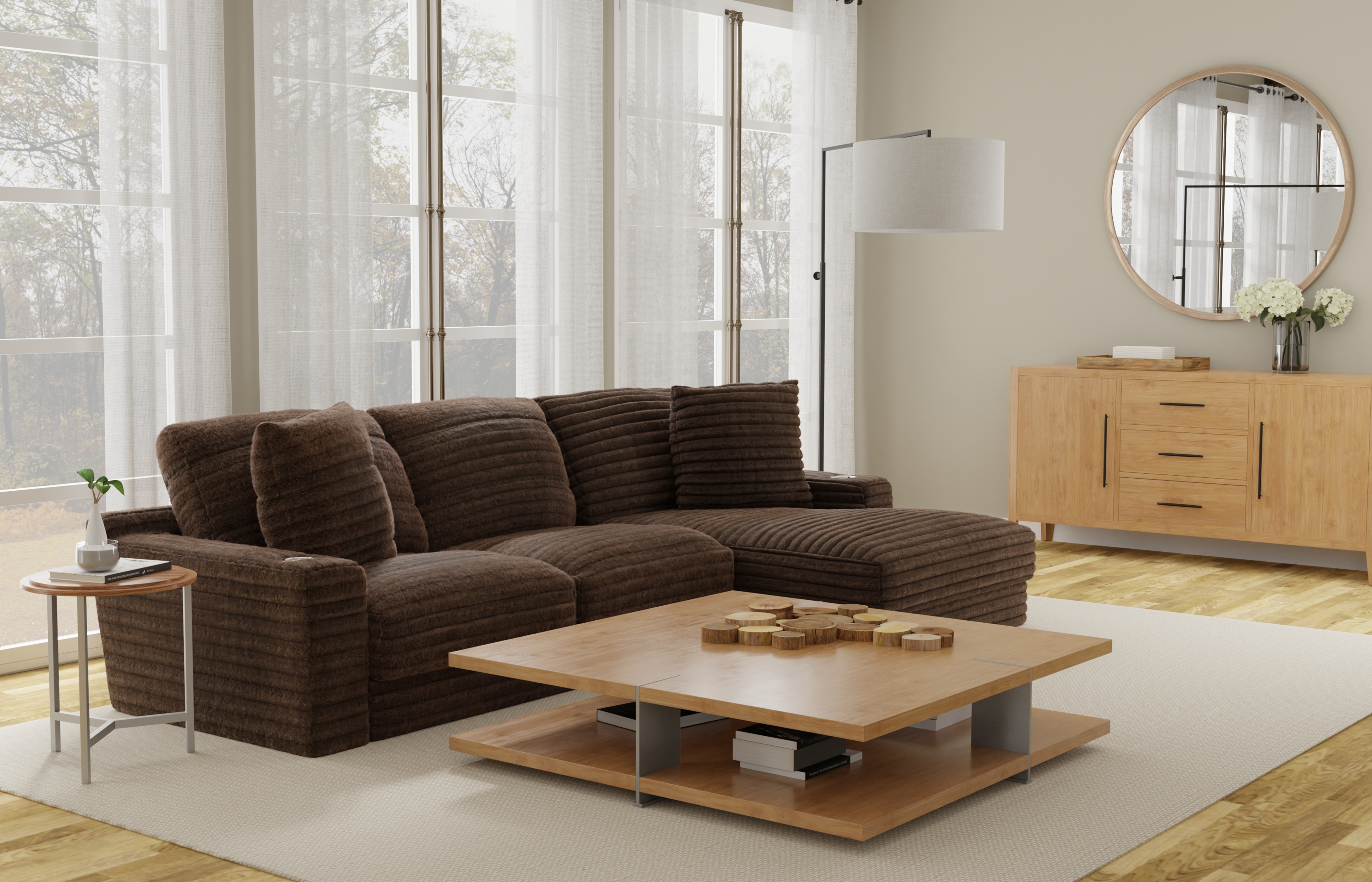 (image for) 3045 Chocolate Sectional
